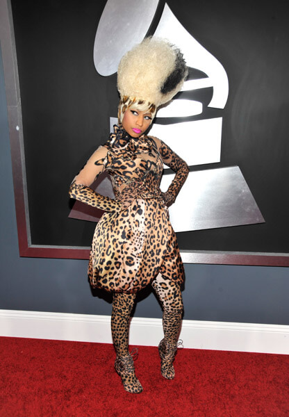 Nicky Minaj arrives at The 53rd Annual GRAMMY Awards held at Staples Center on February 13, 2011 in Los Angeles, California.