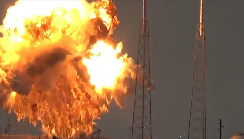 SpaceX falcon 9 explosion