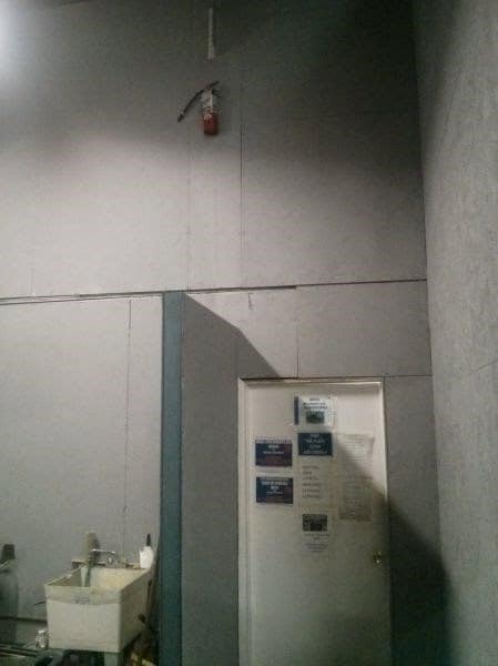 Don't try finding the fire extinguisher in case of fire. Run for your life!!