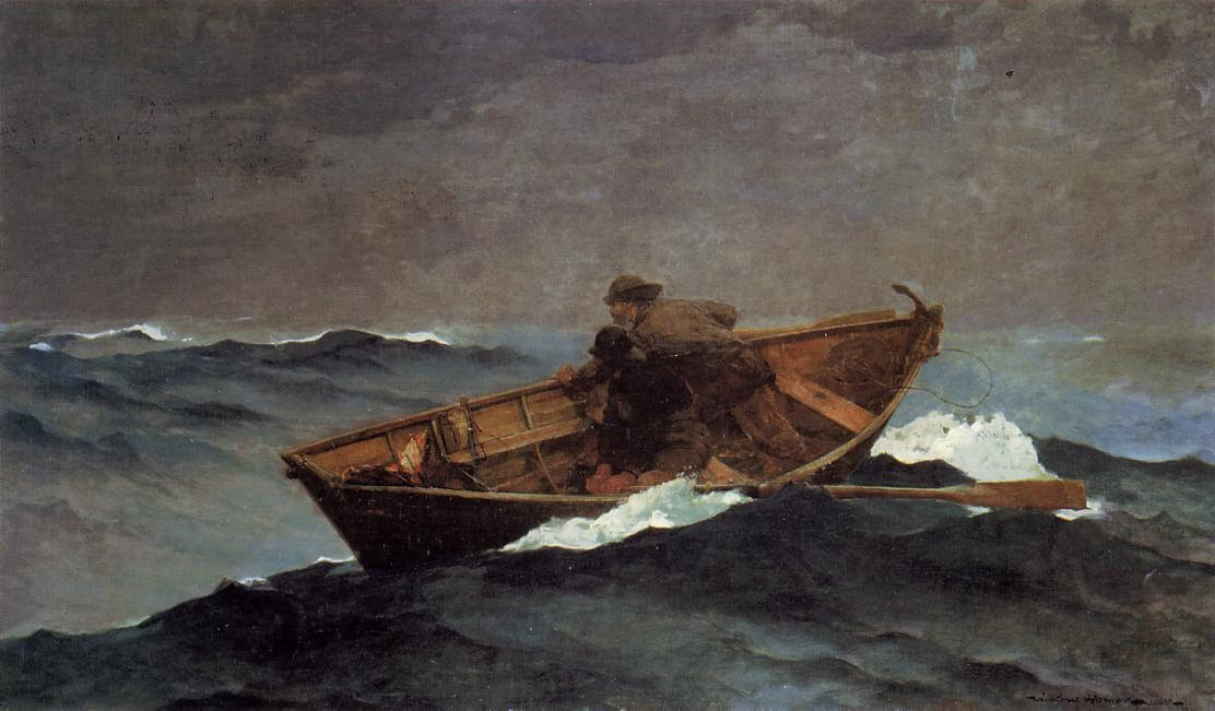 Lost on the Grand Banks by Winslow Homer