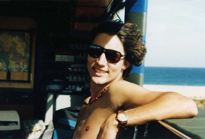 Drooling over photographs of Justin Trudeau as a young man 1