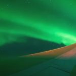 The flight view of stunning Aurora Australis 1