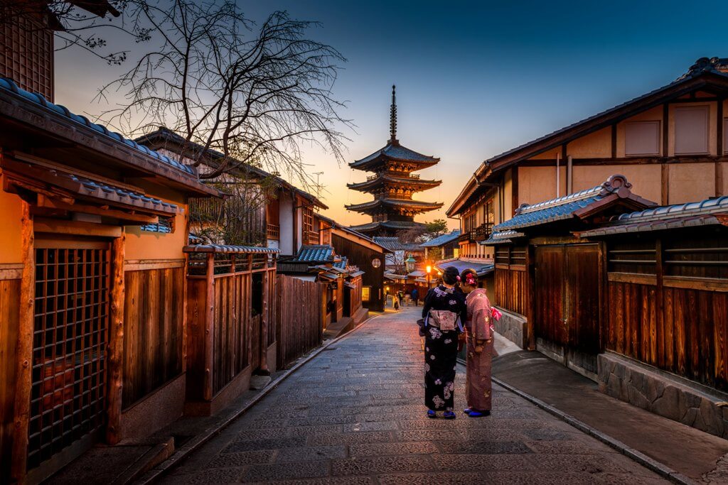 city in Kyoto, Japan by 