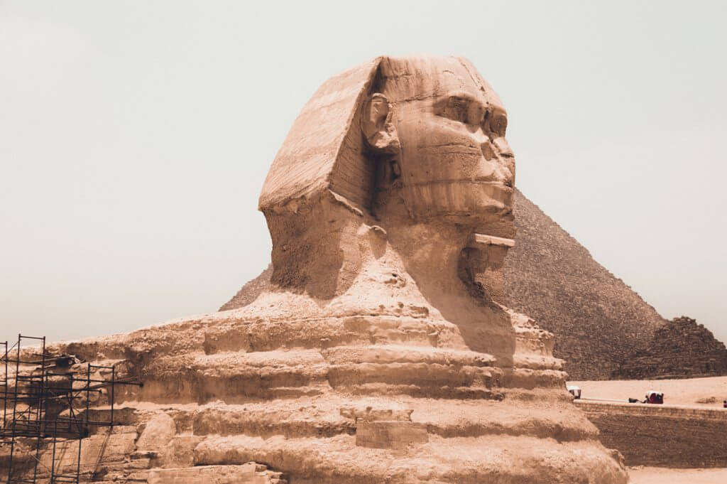 Great Sphinx of Giza, Giza Plateau, Cairo, Egypt
