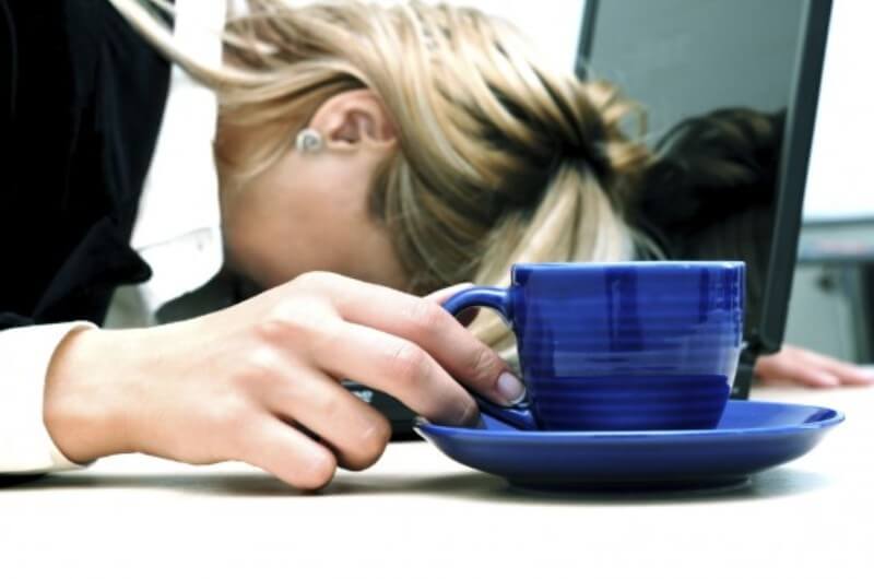 stress signs fatigue at work