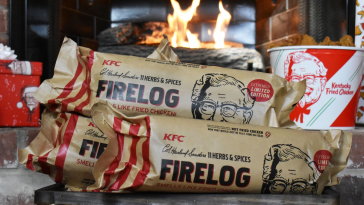 Get This New KFC Firelog That Smells Like Fried Chicken In Your Fireplace