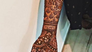 Instead Of Her To-Be-Husband’s Name She Wrote “Memes” In Her Wedding Mehndi 3