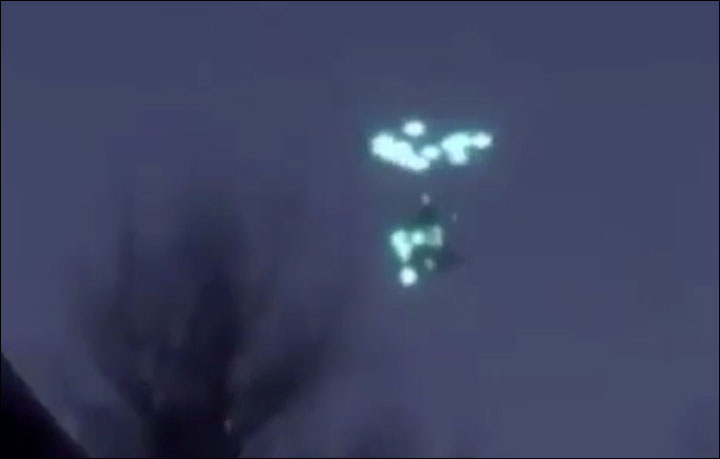 UFO sighting in Russia
