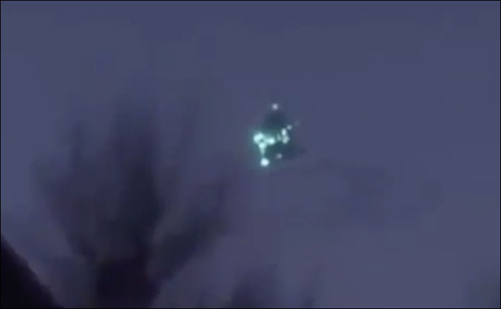 UFO sighting in Russia