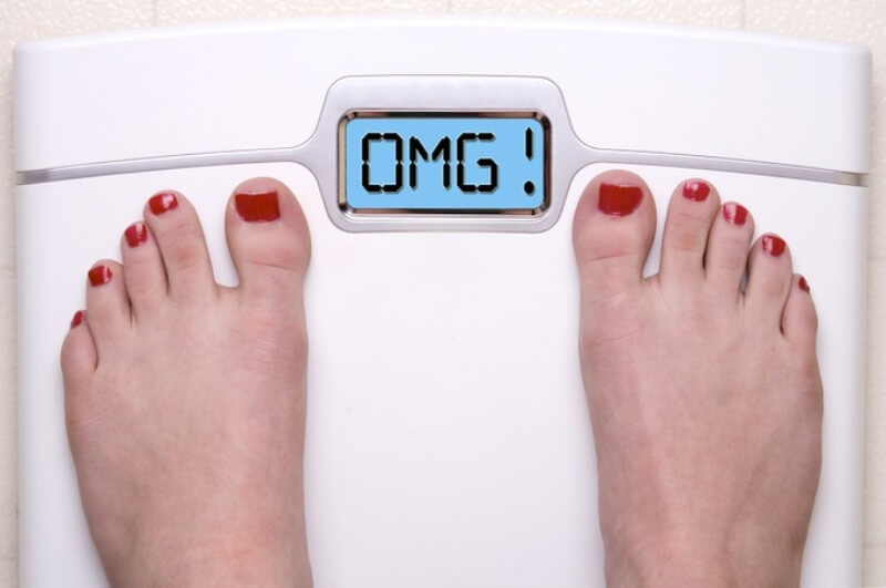 stress signs weight gain